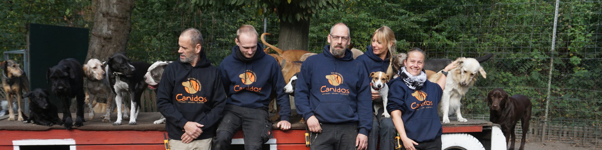 Unser Team im Hundezentrum Canidos in Gelsenkirchen und Dortmund